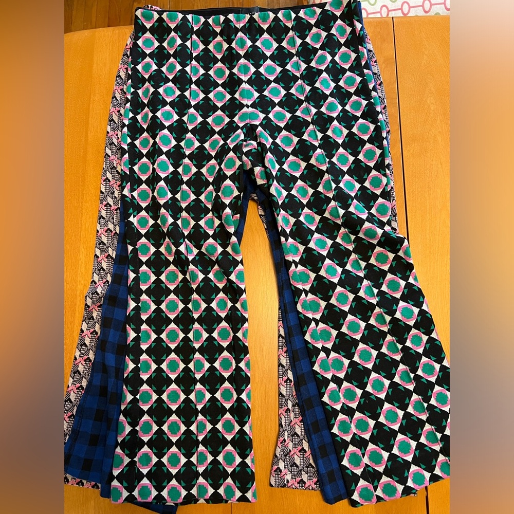 Anthro Pants Lot of 3 Maeve Dolan XL Mod Knit Soft Stretch Kick Flare Boot Cut
